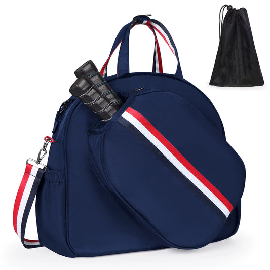 Adjustable Pickleball Paddle Backpack Bag Multi Sport Large Capacity Storage Tennis Racquetball Equipment for Men Women