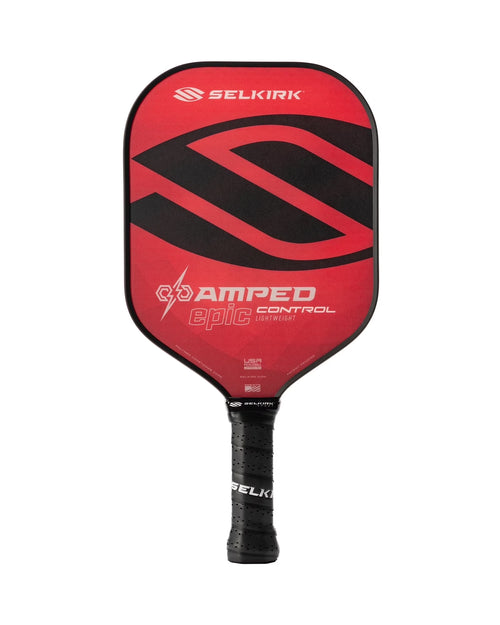 Selkirk Amped Control Epic Pickleball Paddle – Lightweight Composite Paddle for Spin & Control – USAPA Approved – for Beginner to Advanced Players, Indoor & Outdoor Use