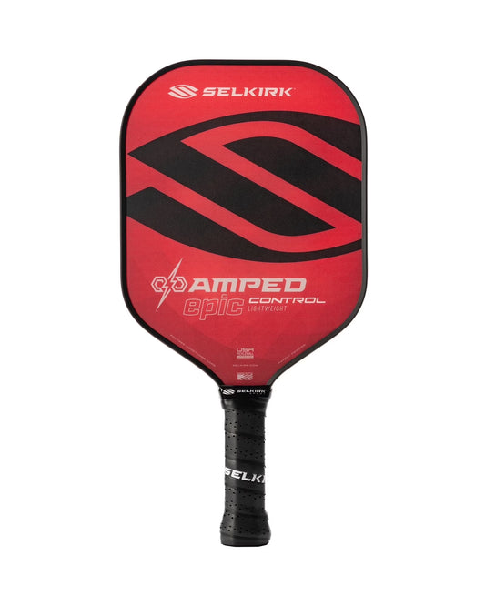 Selkirk Amped Control Epic Pickleball Paddle – Lightweight Composite Paddle for Spin & Control – USAPA Approved – for Beginner to Advanced Players, Indoor & Outdoor Use
