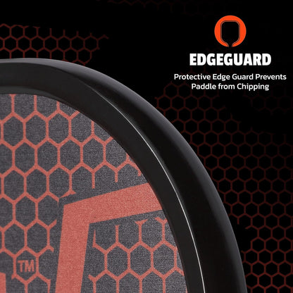 Graphite MOD Z5 Carbon Fiber Pickleball Paddle with Wide-Body Shape, Honeycomb Core, Graphite Face & Cushion Comfort Pickleball Paddle Grip