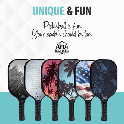 Carbon Fiber Pickleball Paddles – Lightweight, Durable Pickleball Racket - Toray 700 Carbon Pickleball Paddle - Enhanced Spin Texture Pickleball Paddles Carbon Fiber - Cover Included
