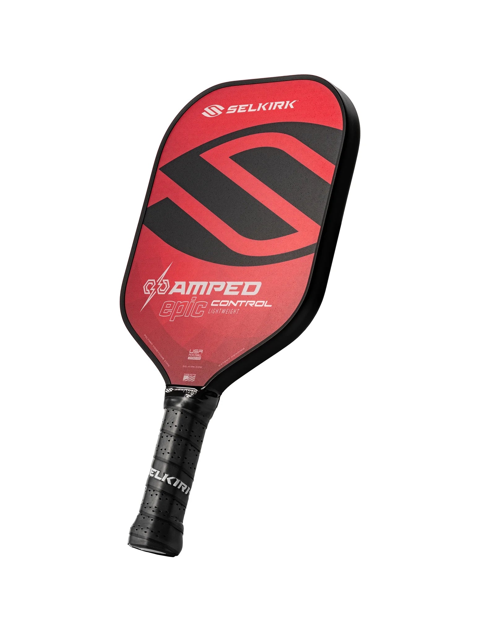 Selkirk Amped Control Epic Pickleball Paddle – Lightweight Composite Paddle for Spin & Control – USAPA Approved – for Beginner to Advanced Players, Indoor & Outdoor Use