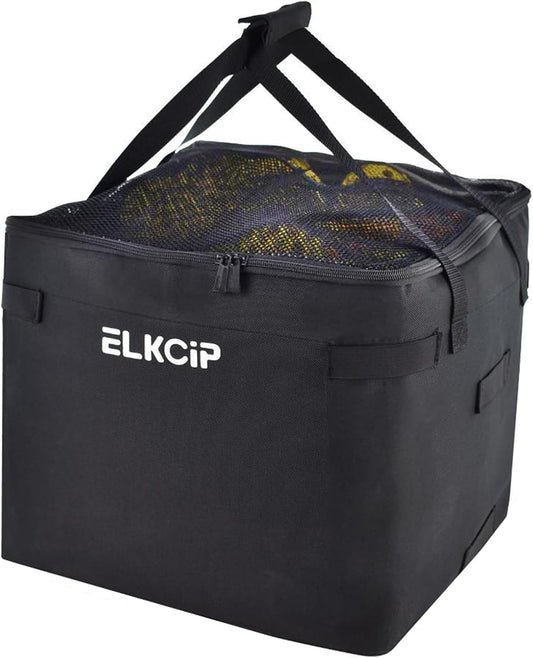 Portable Pickleball & Tennis Ball Collector - Pickleball Retriever Basket Carrie