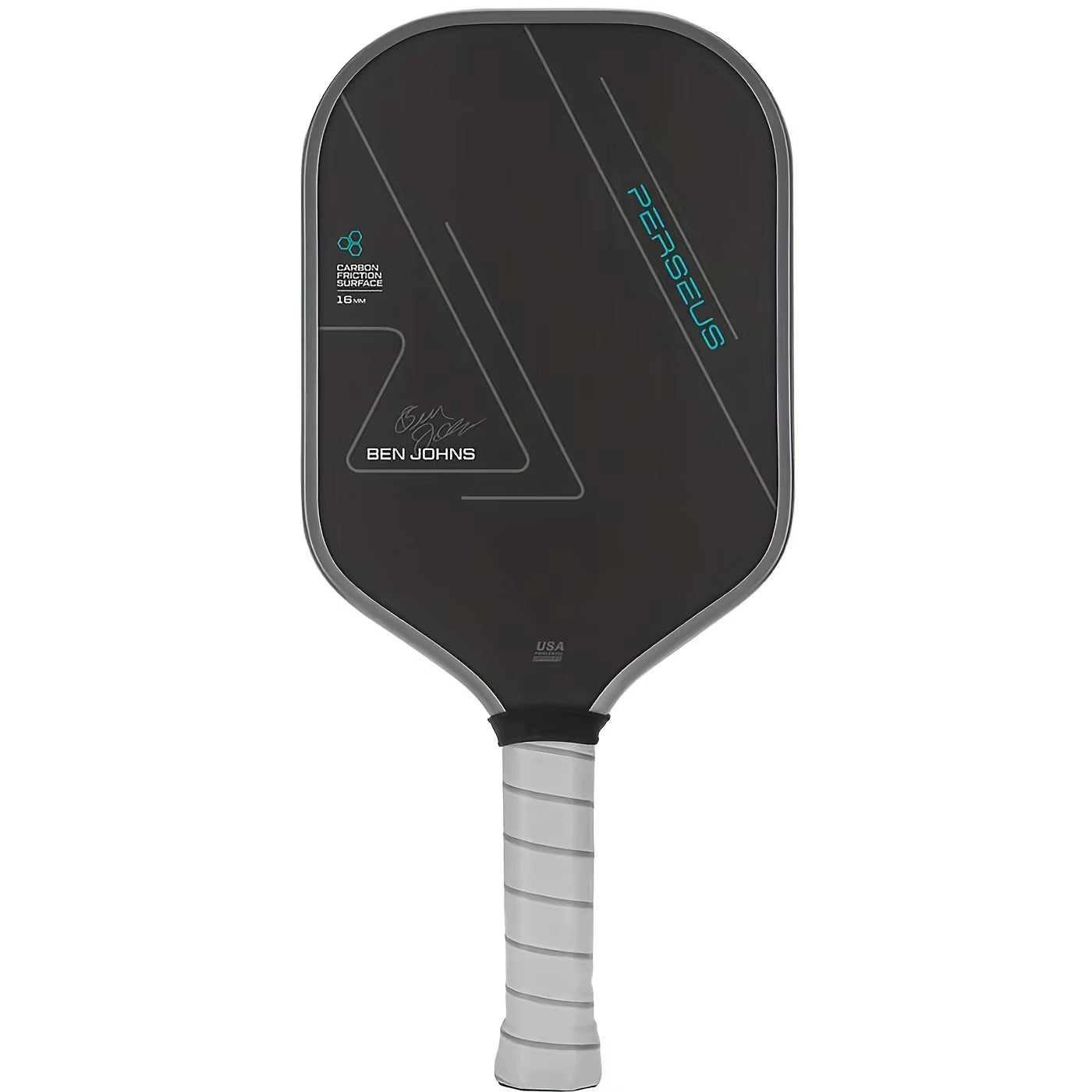 BEN JOHNS T700 Carbon Fiber Pickleball Paddle Carbon Friction Surface 16Mm Polymer Honeycomb Core Enhanced Power&Spin&Control